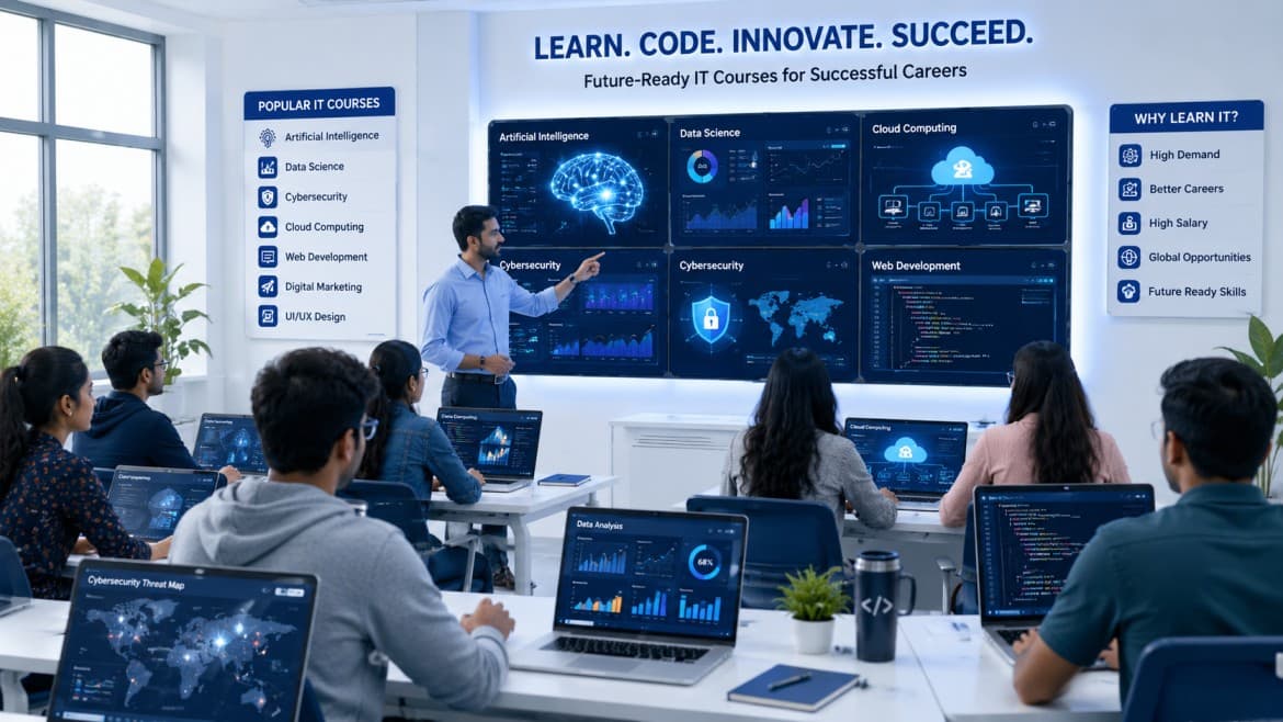 Best IT Courses for Students in 2026: Complete Career Guide