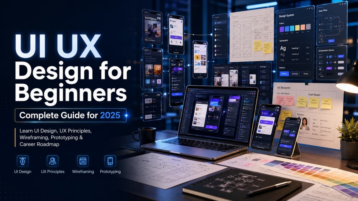 UI UX Design for Beginners: Complete Guide for 2026