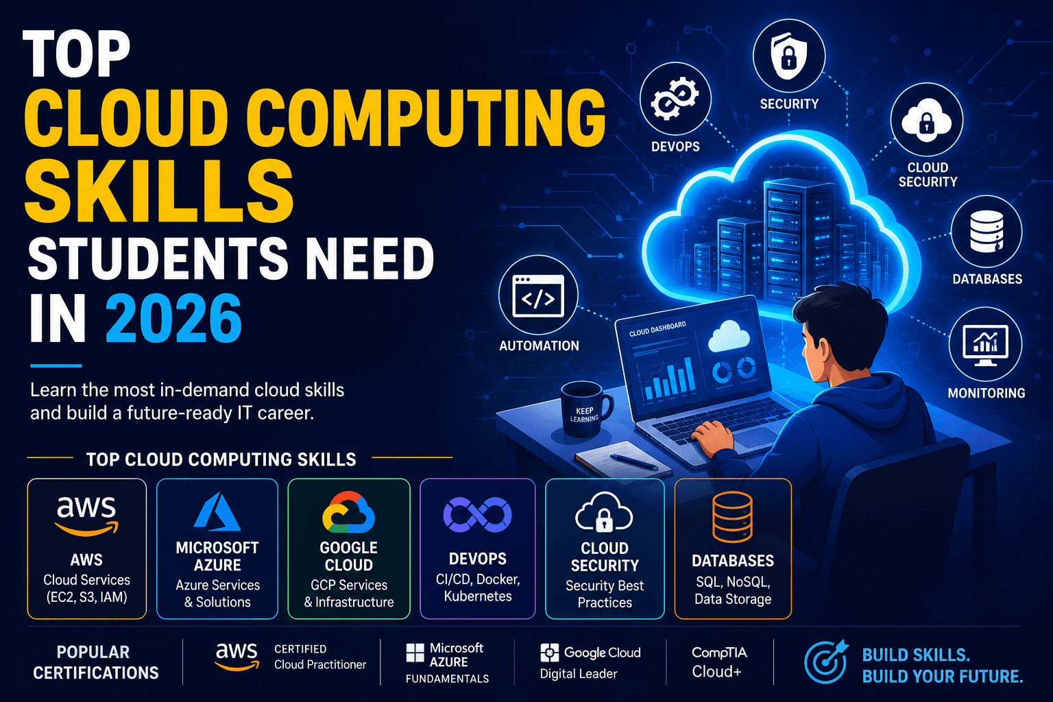 Top Cloud Computing Skills Students Need in 2026