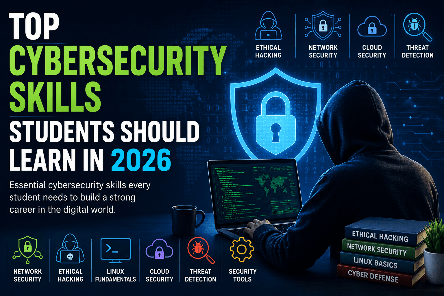Top Cybersecurity Skills Students Should Learn in 2026