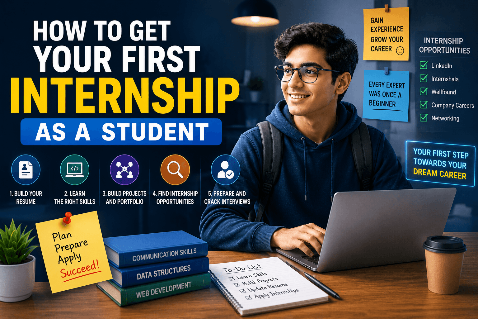 How to Get Your First Internship as a Student