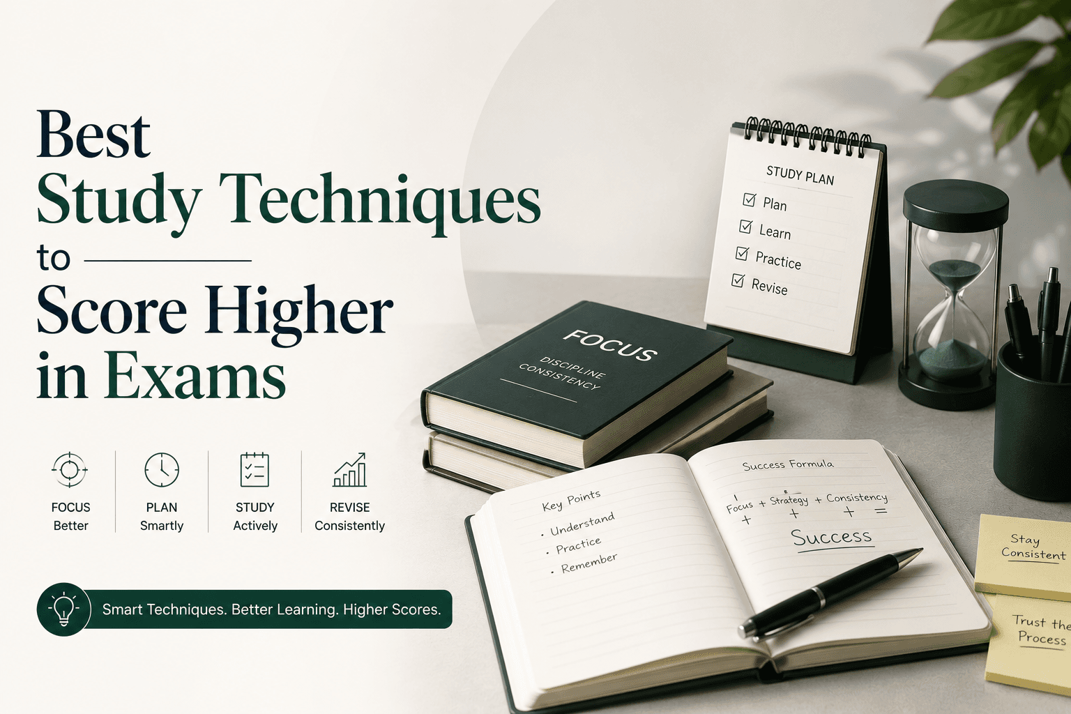 Best Study Techniques to Score Higher in Exams