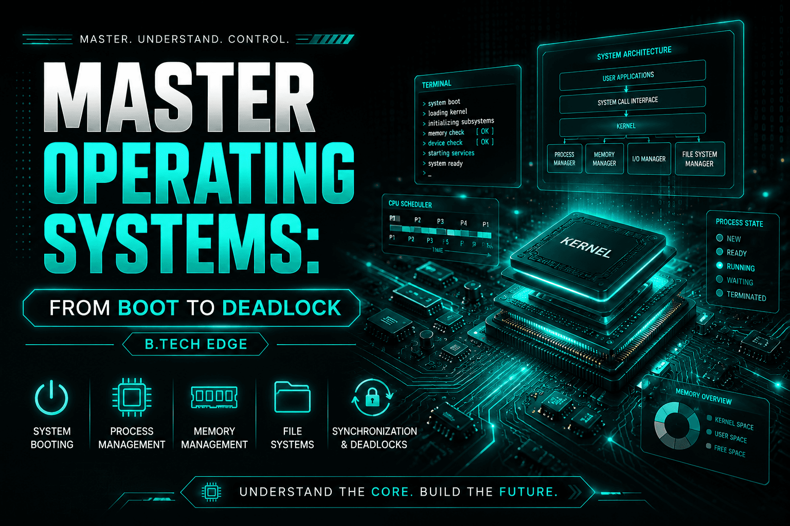 Master Operating Systems: From Boot to Deadlock – B.Tech Edge