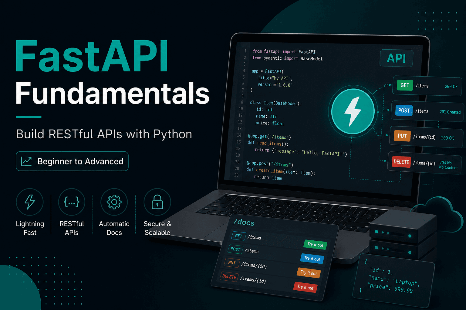FastAPI Fundamentals: Build RESTful APIs with Python