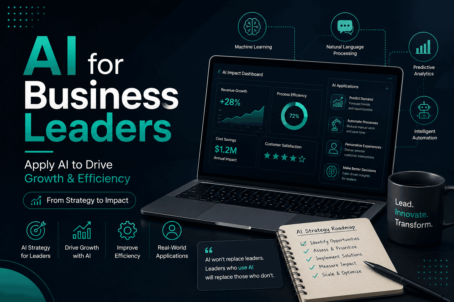 AI for Business Leaders: Apply AI to Drive Growth & Efficiency