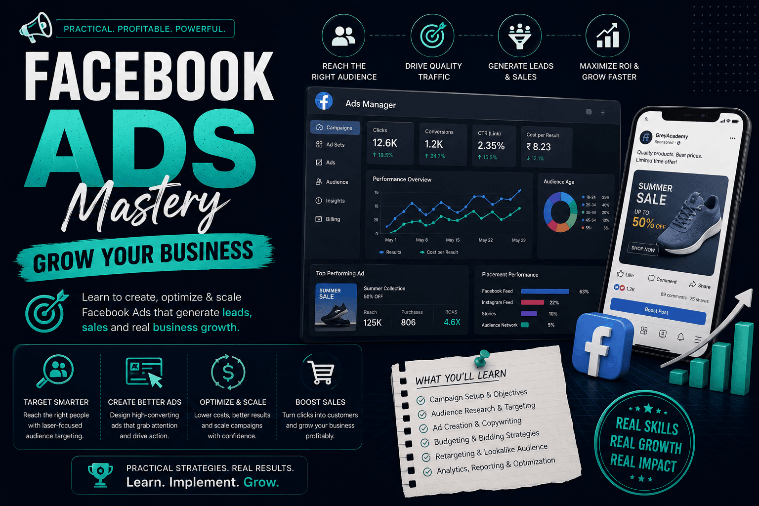 Facebook Ads Mastery: Grow Your Business