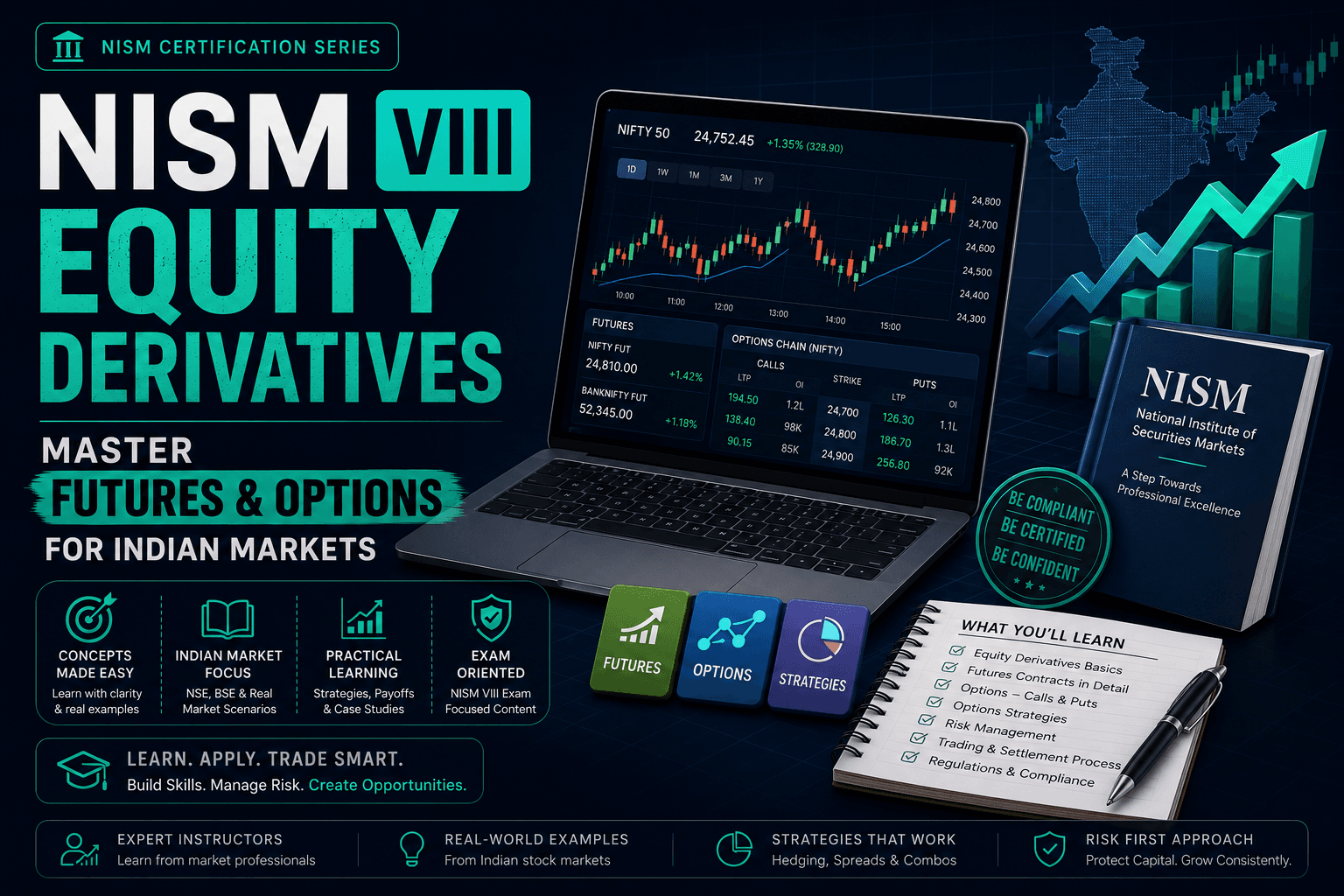 NISM VIII Equity Derivatives: Master Futures & Options for Indian Markets
