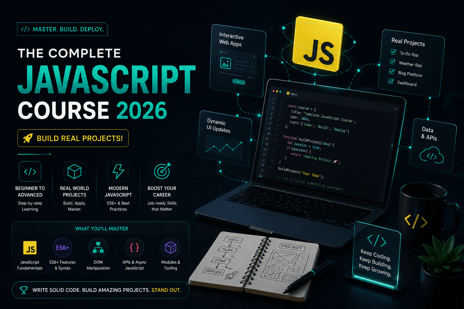 The Complete JavaScript Course 2026: Build Real Projects!