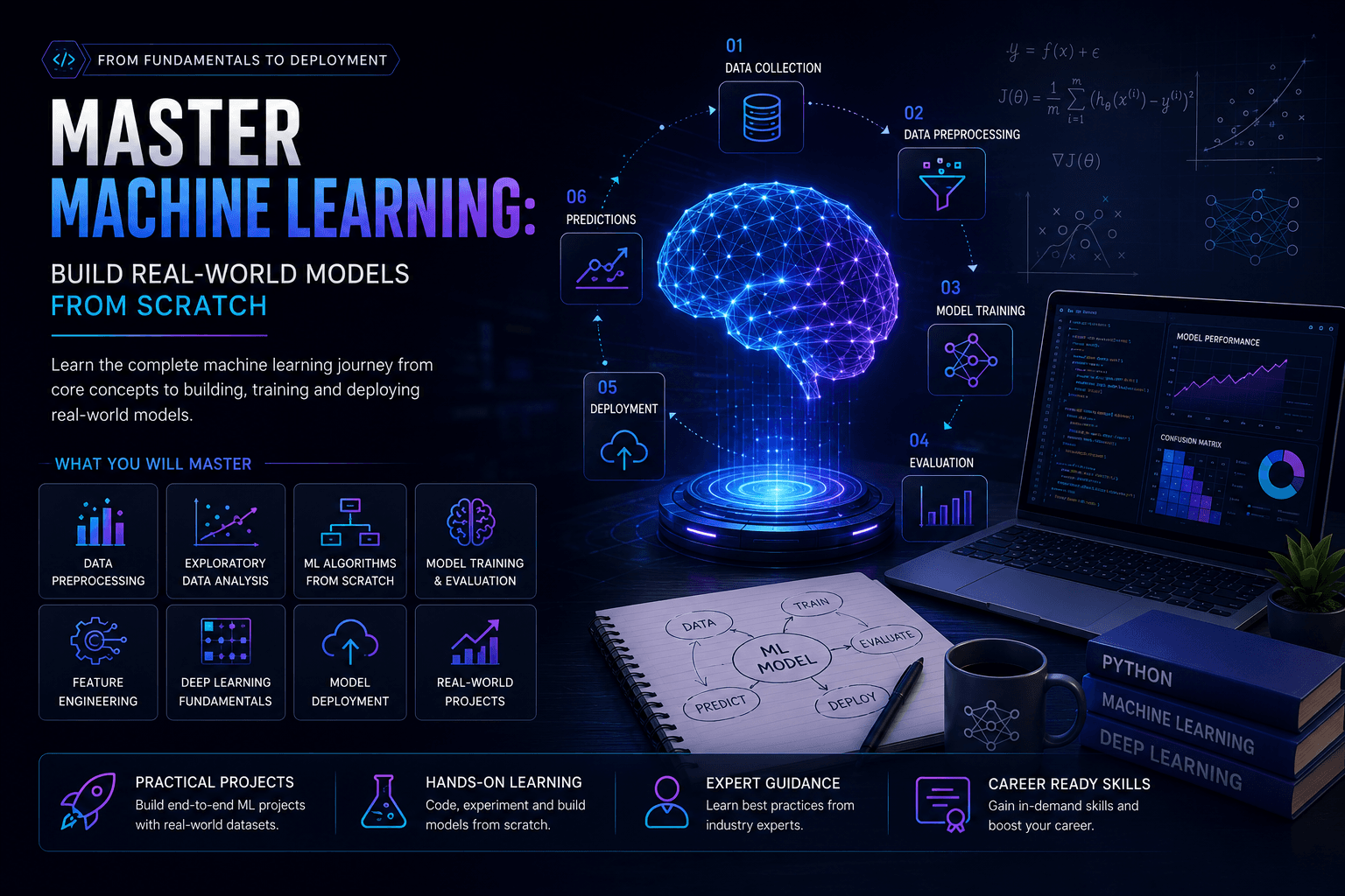 Master Machine Learning: Build Real-World Models from Scratch