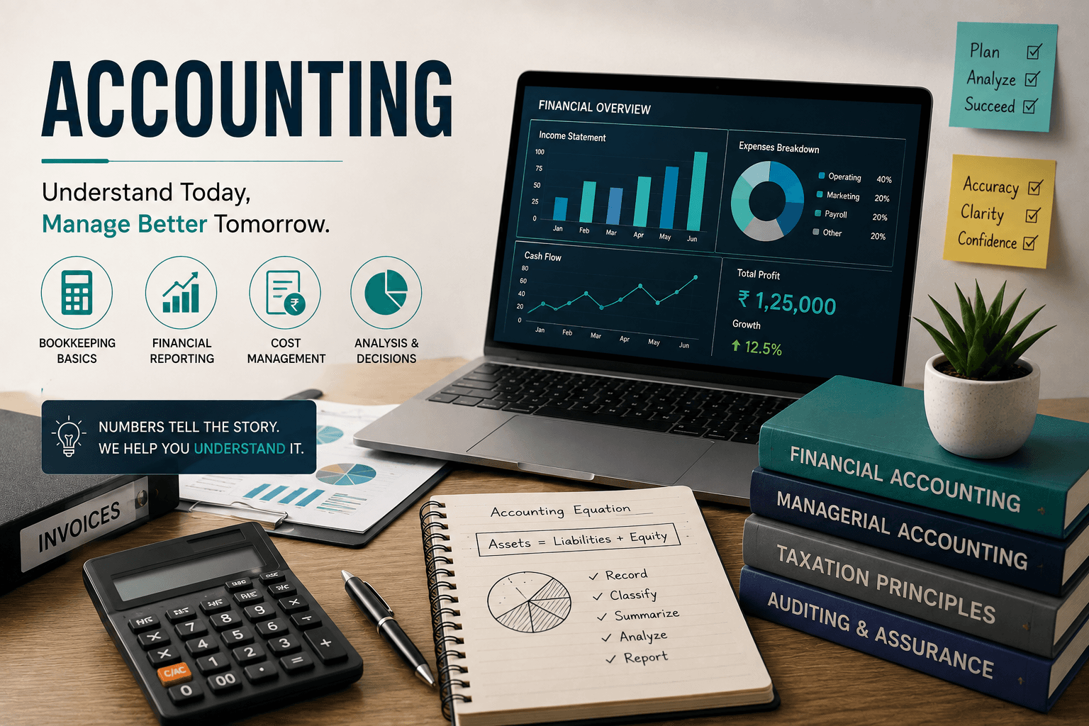 Financial Accounting: From Bookkeeping to Final Accounts
