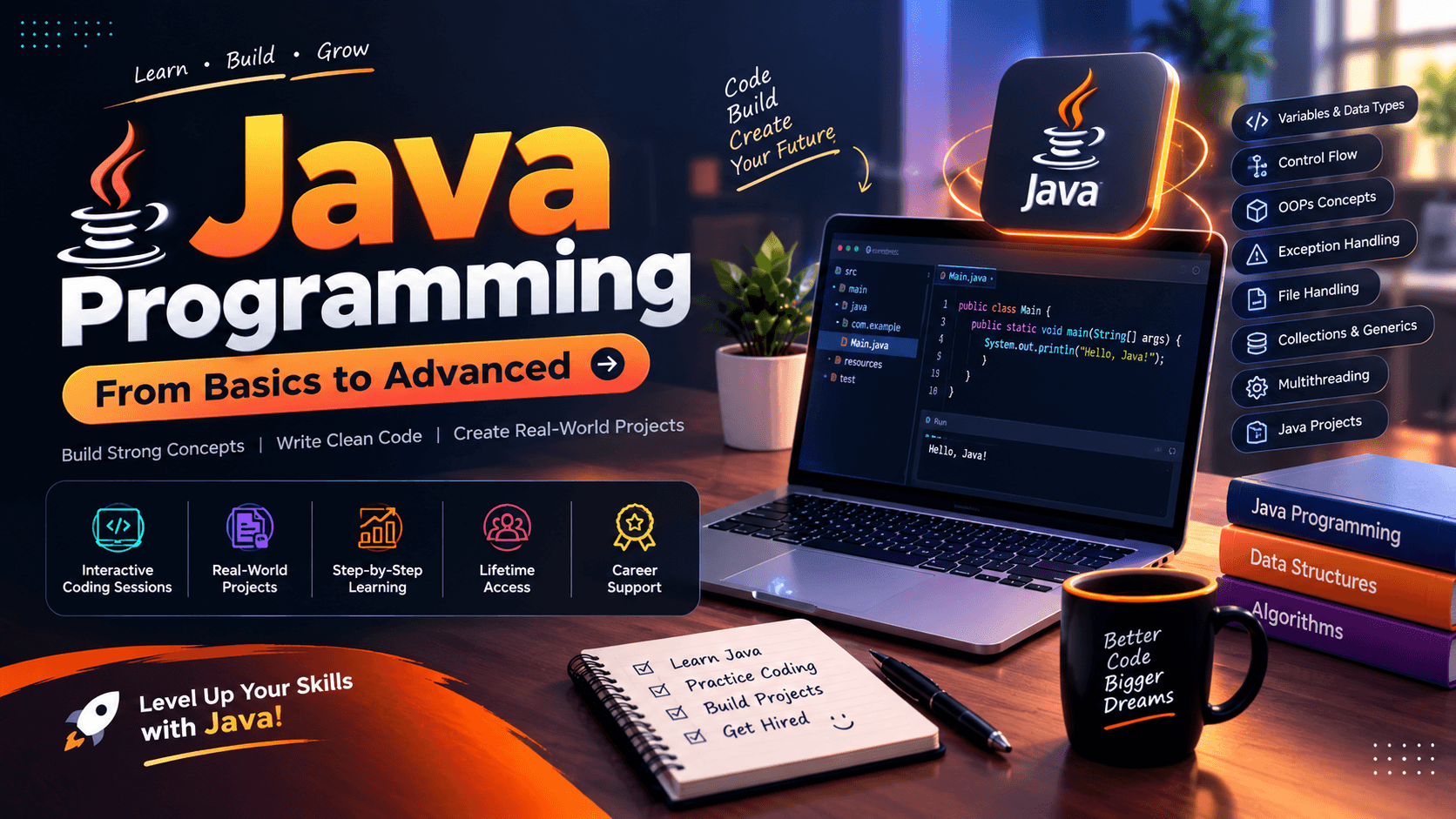 Java Programming: From Basics to Advanced