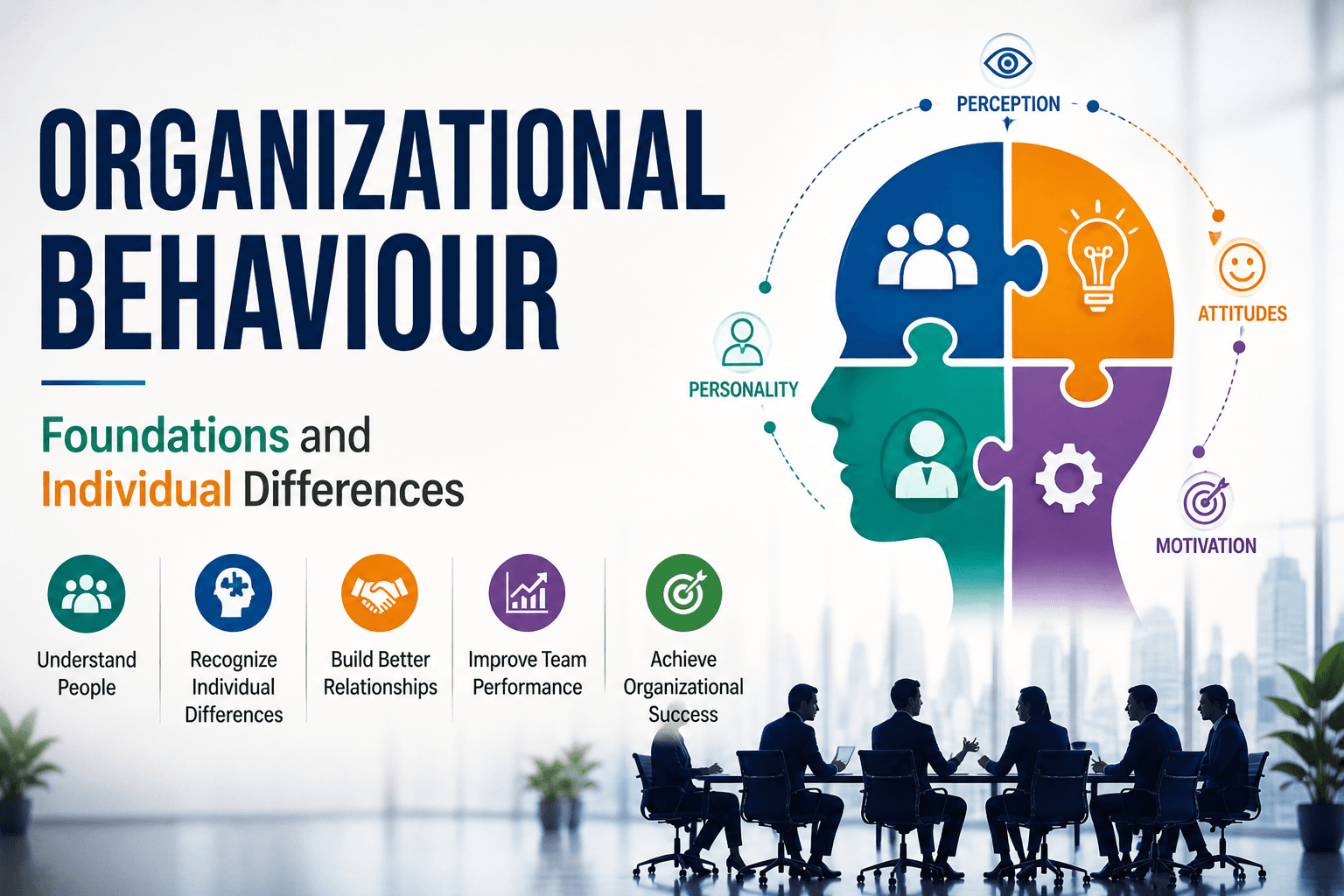 Organizational Behaviour: Foundations and Individual Differences