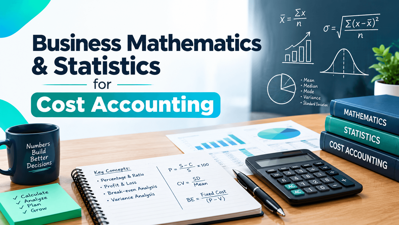Business Mathematics & Statistics for Cost Accounting