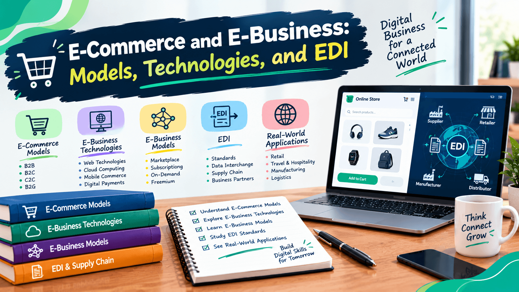 E-Commerce and E-Business: Models, Technologies, and EDI