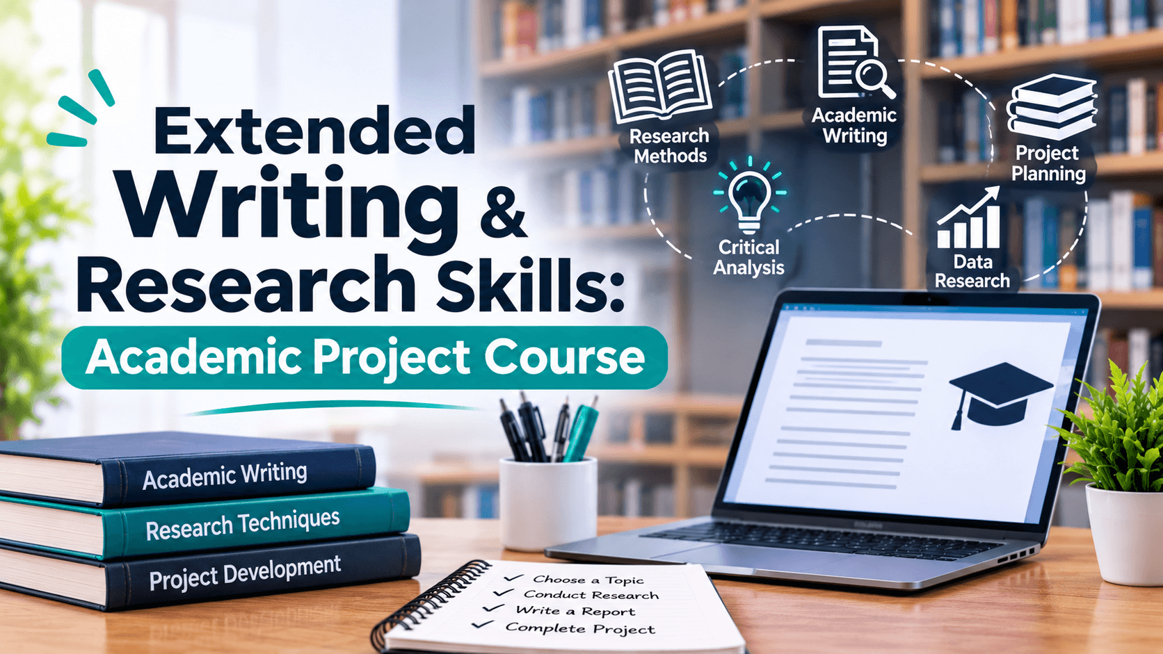 Extended Writing & Research Skills: Academic Project Course – online course