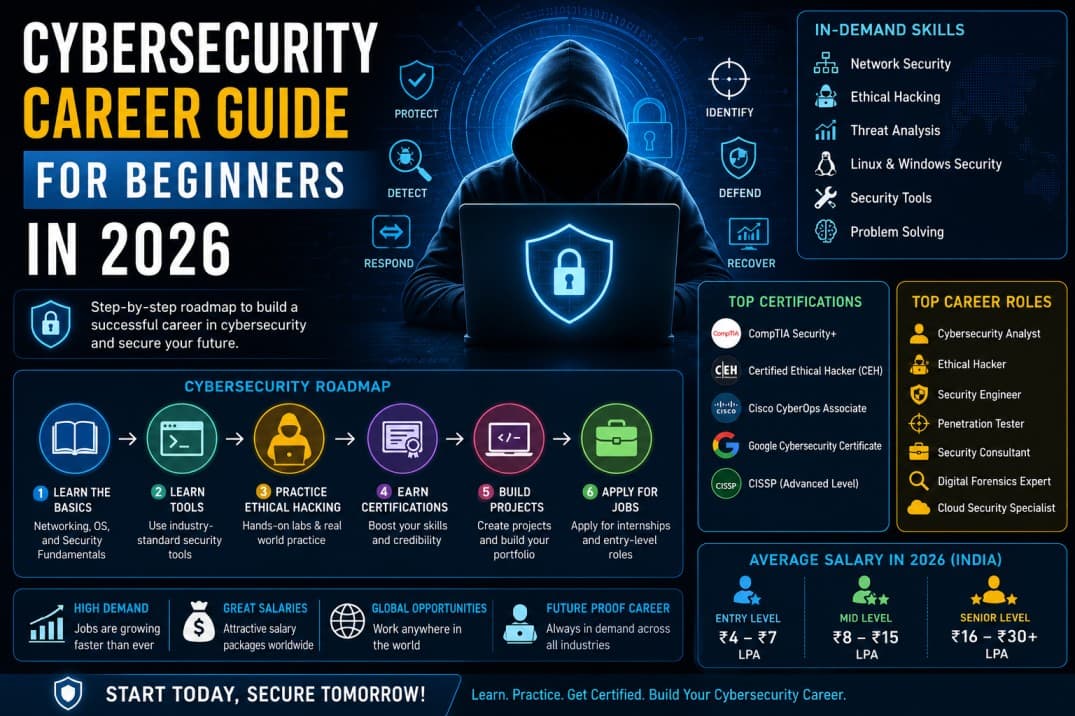 Cybersecurity Career Guide for Beginners in 2026